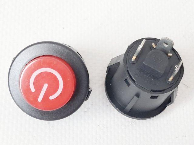 Кнопка пускова 3 конт. червона DS-422
