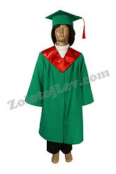 Академічна мантія професора для дитини зріст 116 см