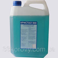 Кристал 900 5 л ветеринарний дезінфектант для дезінфекції яєць, пташників та тваринницьких приміщень