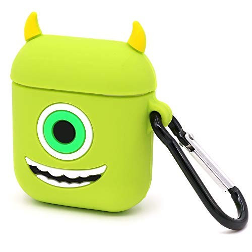 Чохол для AirPods 2/1 series — Mike Wazowski, силіконовий