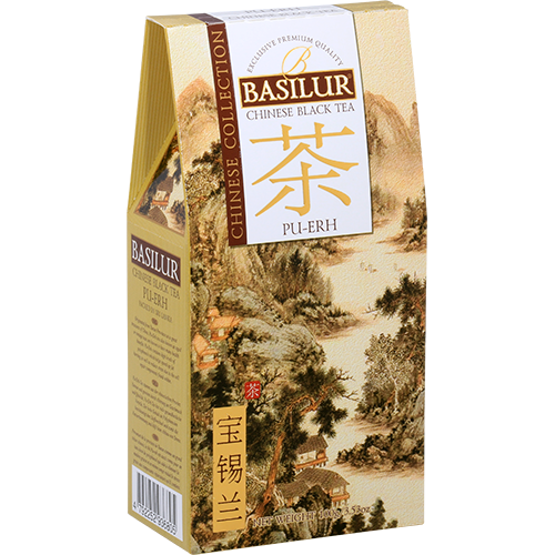 Шу пуер чорний чай Basilur Китайська колекція 100 г, фото 1