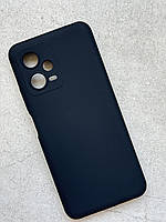 Чохол на Редмі Нот 12 чорний силіконовий. Чохол на Xiaomi Redmi Note 12 5g чорний силіконовий