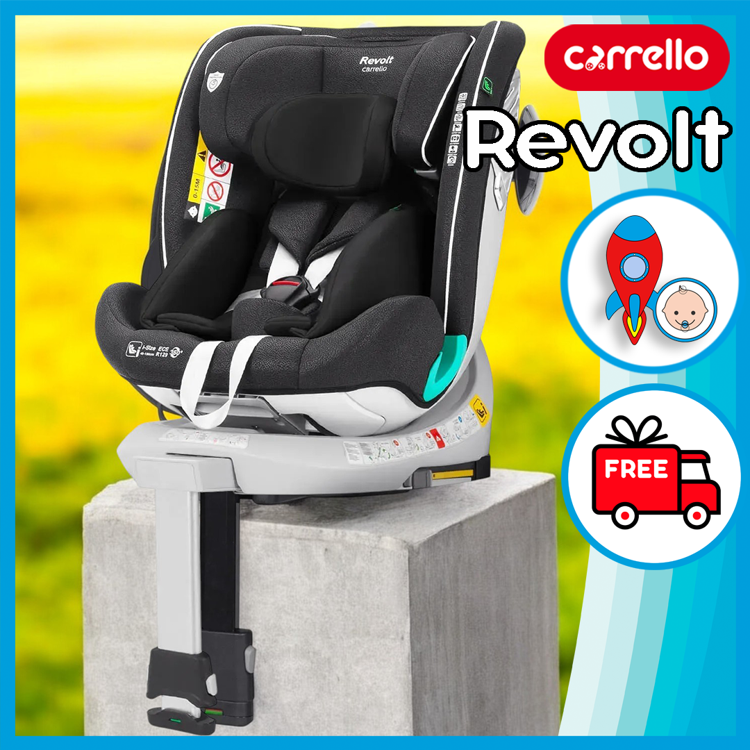 Поворотне дитяче автокрісло Carello Revolt CRL-15805 від народження до 12 років