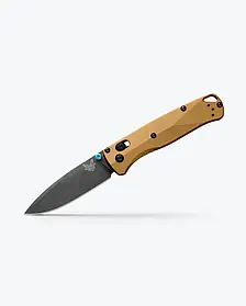 Ніж Benchmade Bugout 535BK-07, Aluminum | M390 | Колір: Burnt Brass