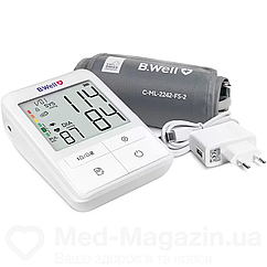 Тонометр автоматичний з адаптером B.Well модель MED-51 M-L