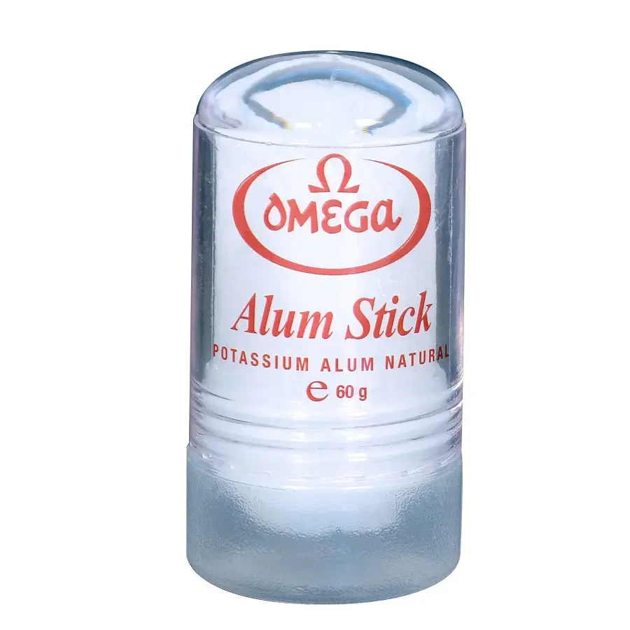 Квасці в стіку Omega (використовується при порізах, а також як деодорант), 60 г (10204011)