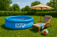 Наливний басейн Intex Easy Set 305×76 см (3 853 л) з фільтр-насосом 28122, фото 6