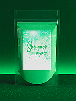 Пудра для ванны "Сладкие леденцы" с шиммером изумрудная 130 г