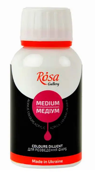 Медіум для розведення акрилових фарб 125мл №352010101/Rosa Gallery