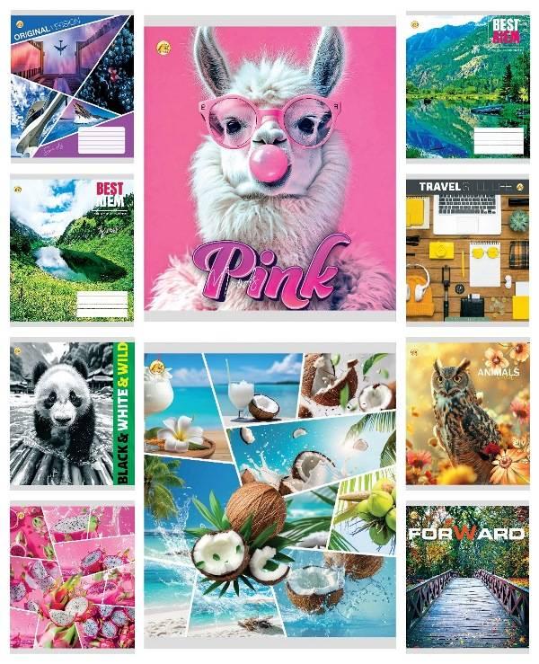 Зошит 36арк. кліт. /ТВ/ "Мікс" №ТА51400(20)(240), фото 1