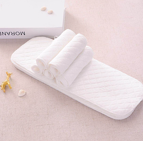 Вкладиш котоновий 3-х шаровий для багаторазових підгузників 28*10 см