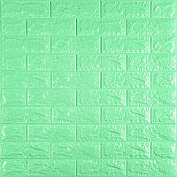 3D панель самоклеюча цегла М'ятний 700х770х7мм (012-7) SW-00000050