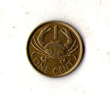 Сейшельські острови 1 цент 2004 рік №2109