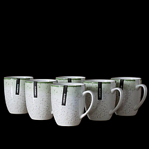 Сервіз Ardesto Siena 30 предметів SWG біло-зелений, фото 2