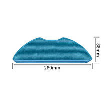 Ганчірки для робота-пилососа Philips HomeRun Series 2000 XU2000/10 XU2100/20 / Series 3000 XU3000/01 XU3110/02 XU3100/01 2шт, фото 5