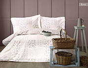 Комплект постільної білизни євро розмір Pupilla Ranforce Rosa