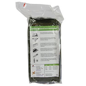 Термоодіяло ізолююче PerSys Medical Blizzard Survival Blanket 2,35 × 2,4 м, Колір: Olive