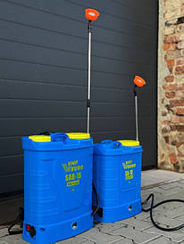 Ранцевий акумуляторний обприскувач VMF EURO SAB-16 (16 літрів) 12 В/8 А·год