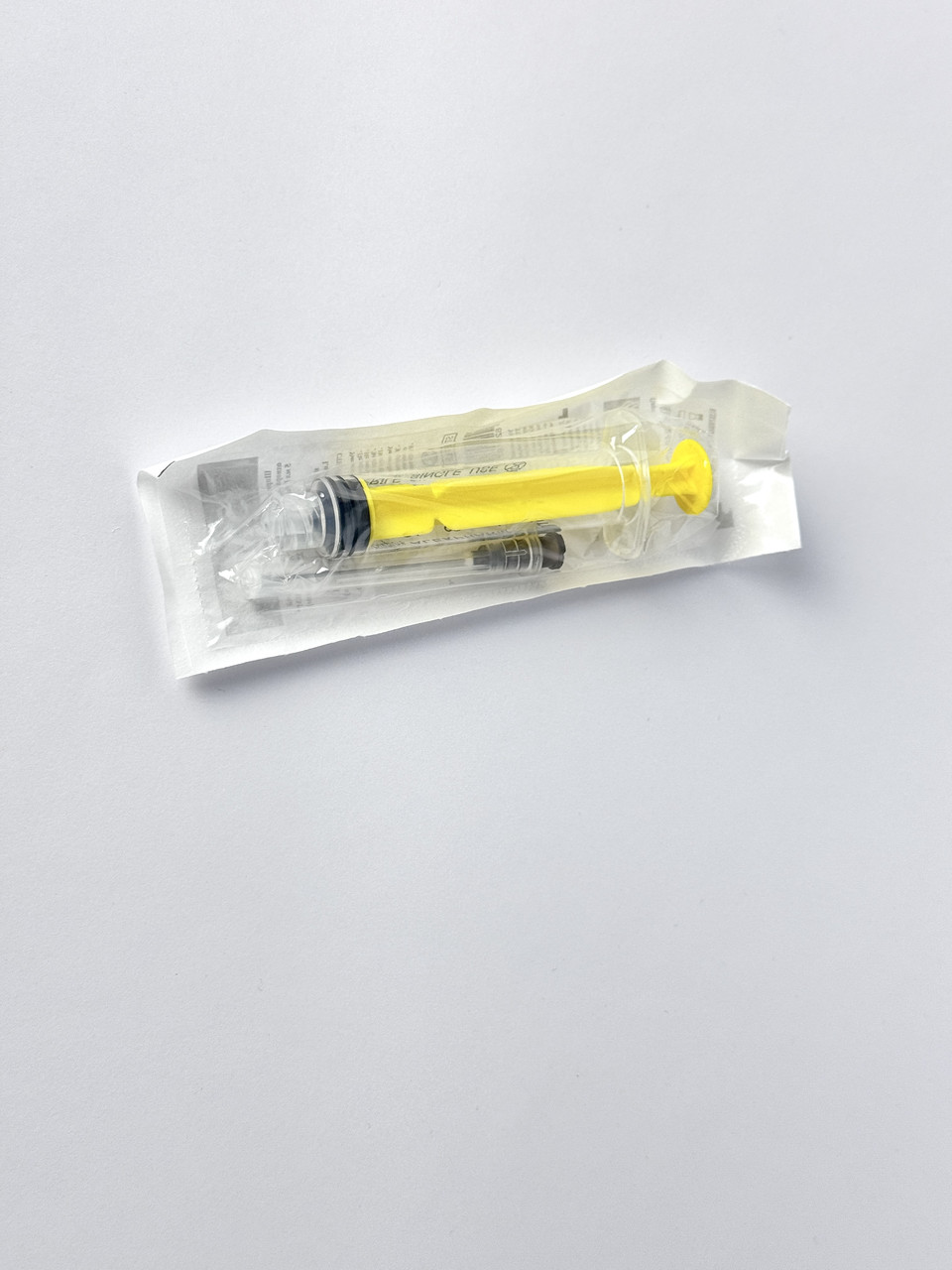 Шприц Luer 2 мл з голкою, 23G (0,6x30 мм), 3-х комп. однораз. стер., фото 1