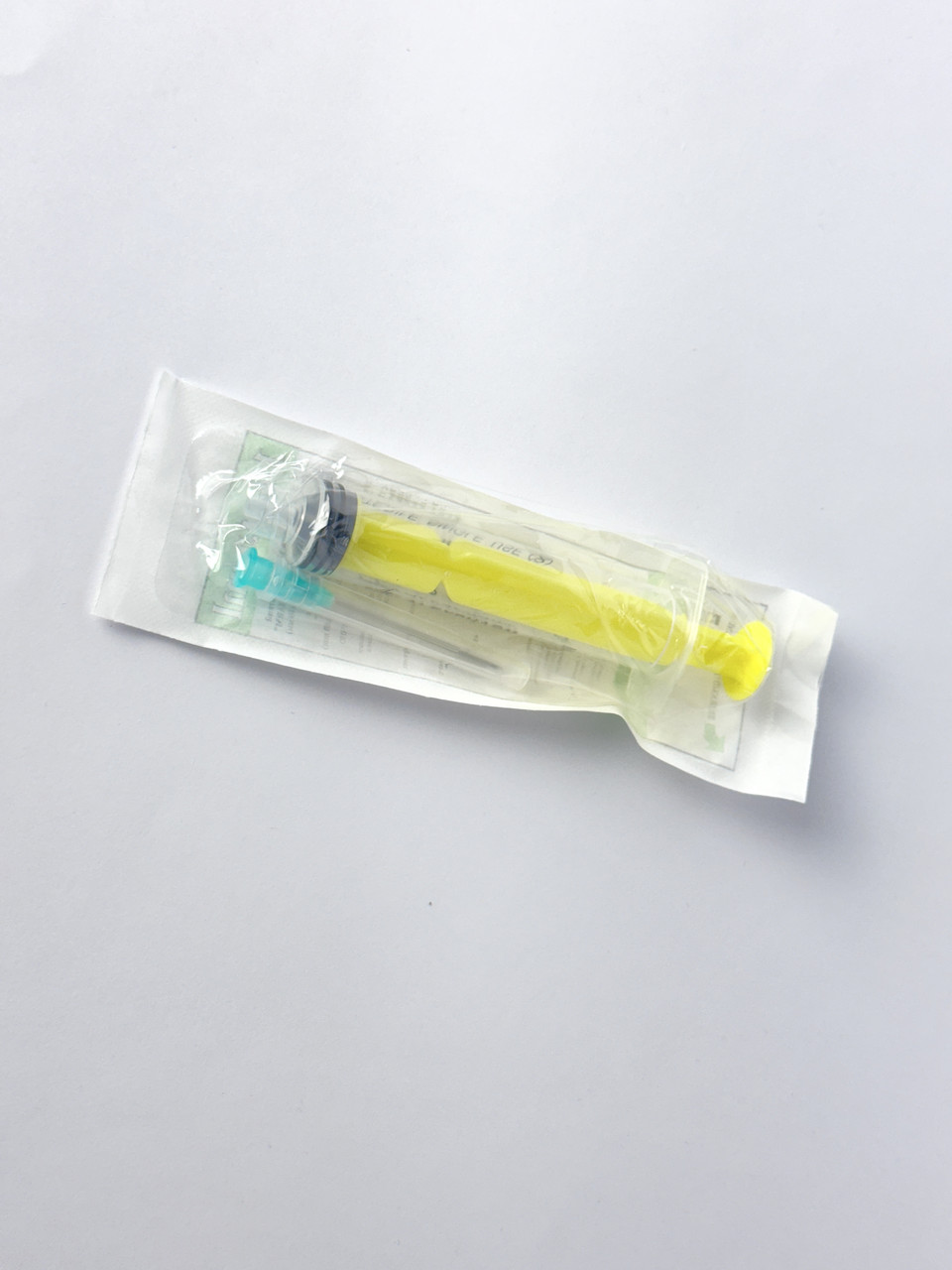 Шприц Luer Lock 5 мл з голкою, 22G (0,7x38 мм) 3-х комп. одноразовий стер.