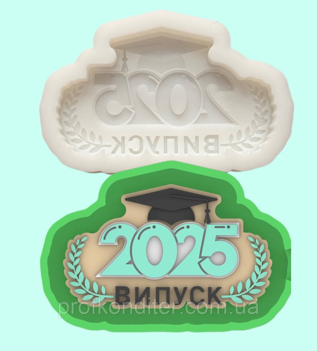 Ексклюзив! Силіконовий молд для ГІПСУ та ін "Рамочка - Випуск 2025-4", фото 1