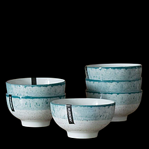 Сервіз Ardesto Siena 10 предметів SWB  біло-блакитний, фото 4