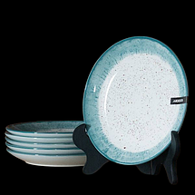 Сервіз Ardesto Siena 10 предметів SWB  біло-блакитний, фото 3