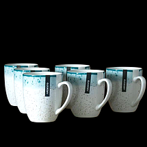 Сервіз Ardesto Siena 10 предметів SWB  біло-блакитний, фото 2