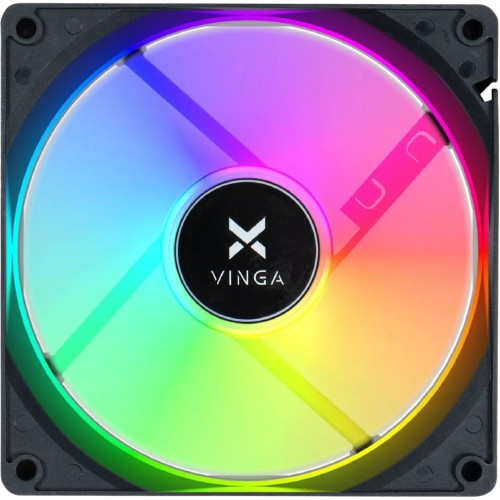 Вентилятор Vinga ARGB Black (RGB fan-10)