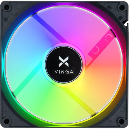 Вентилятор Vinga ARGB Black (RGB fan-10), фото 1