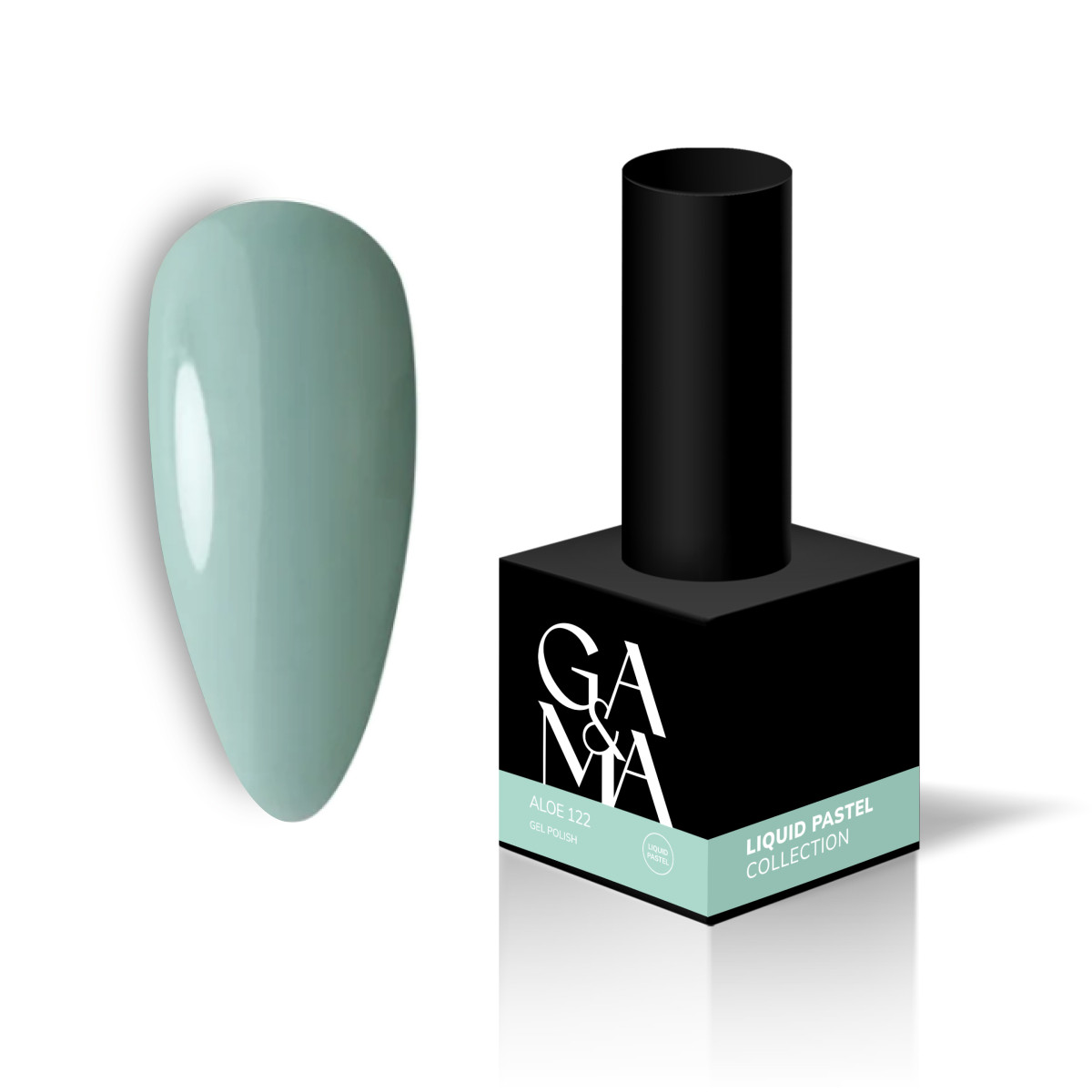 GA&MA Liquid pastel 122 Aloe. 10 мл