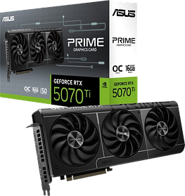 Відеокарта GeForce RTX 5070 Ti 16GB Asus Prime OC (PRIME-RTX5070TI-O16G)