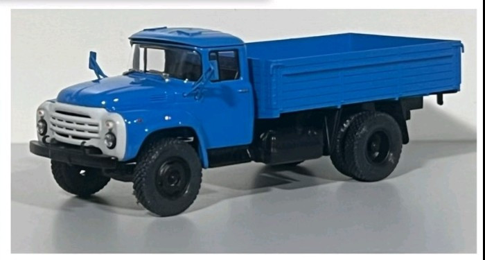 Модель вантажівки ЗІЛ-130-78 (синій) бортовий | ULTRA models
