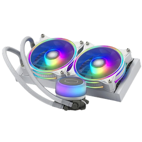 Водяне охолодження CoolerMaster MasterLiquid ML240 Illusion ARGB White Edition (MLX-D24M-A18PW-R1)