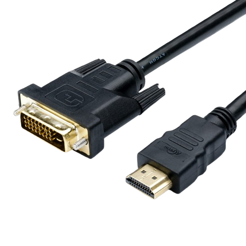 Кабель Atcom HDMI - DVI single link 1.8м Black (AT3808)