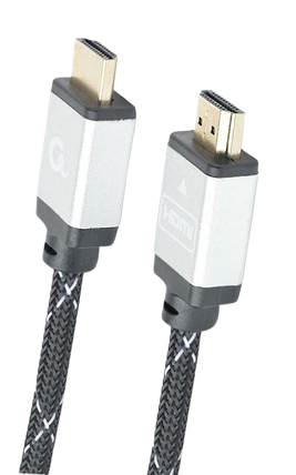 Кабель Cablexpert HDMI - HDMI 2 м Black/Gray (CCB-HDMIL-2M), фото 1