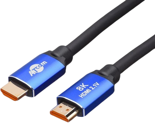 Кабель ATcom HDMI - HDMI 10м Black/Blue (88810), фото 1