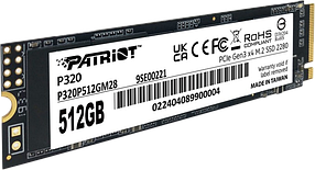 SSD M.2 накопичувач Patriot P320 512GB (P320P512GM28)