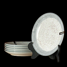 Сервіз Ardesto Siena 30 предметів SW біло-сірий, фото 4