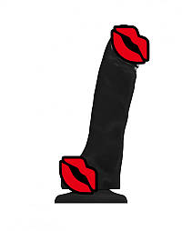 Реалістичний фалоімітатор Strap-On-Me SOFT REALISTIC DILDO Black - Size S 777Store.com.ua