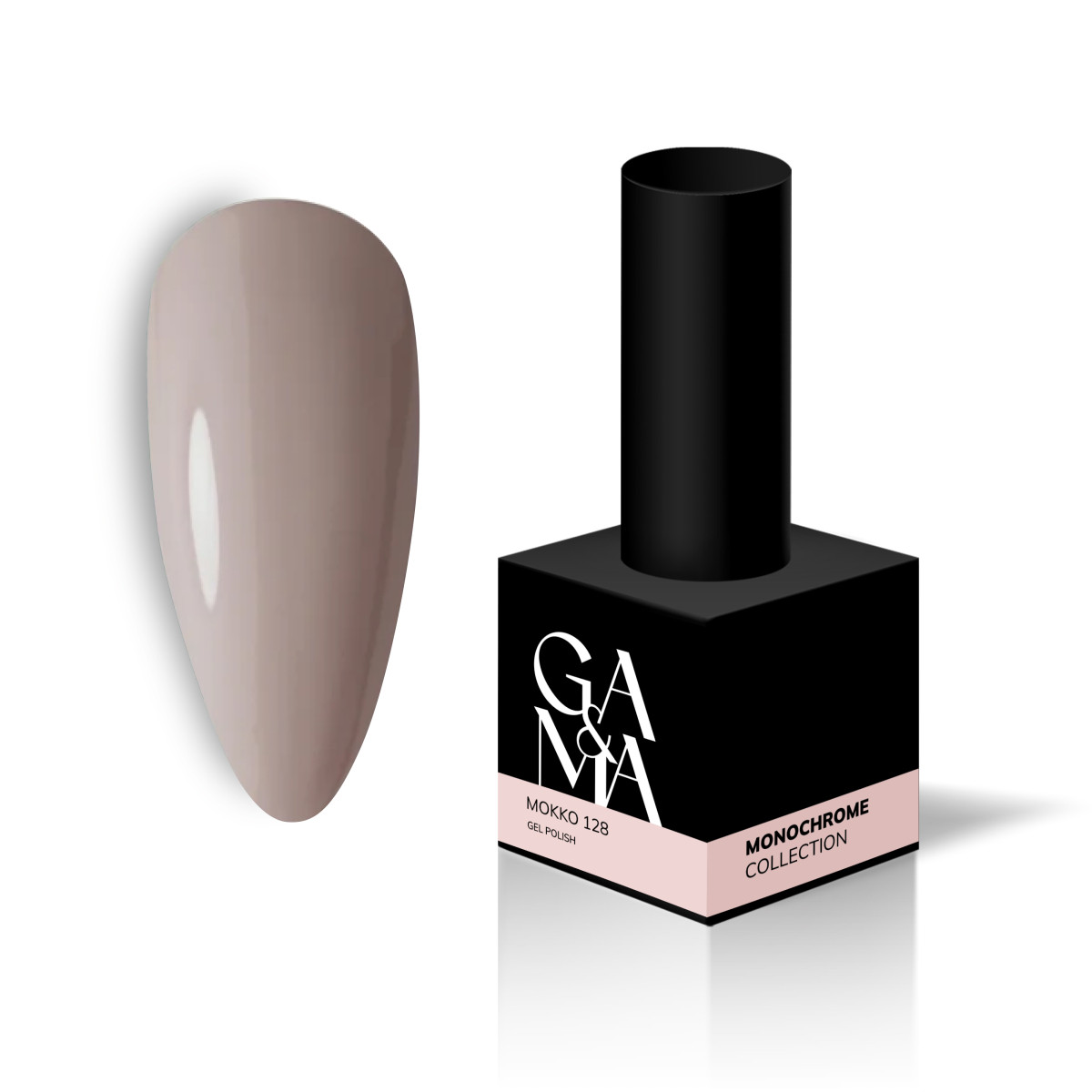 GA&MA Monochrome collection 128 Mokko. 10 мл