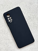 Чохол на Редмі Нот 12 про чорний силіконовий. Чохол на Xiaomi Redmi Note 12 Pro 4G чорний силіконовий