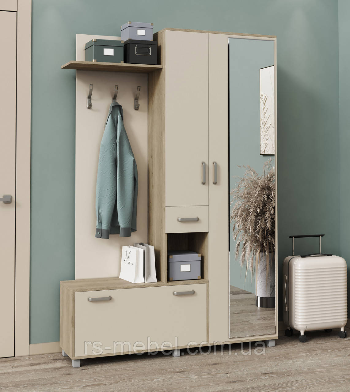 Передпокій "Реприза - дуб білий" (Світ Меблів), фото 1