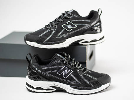 Чоловічі кросівки New Balance 1906R Black чорні з білим, фото 1