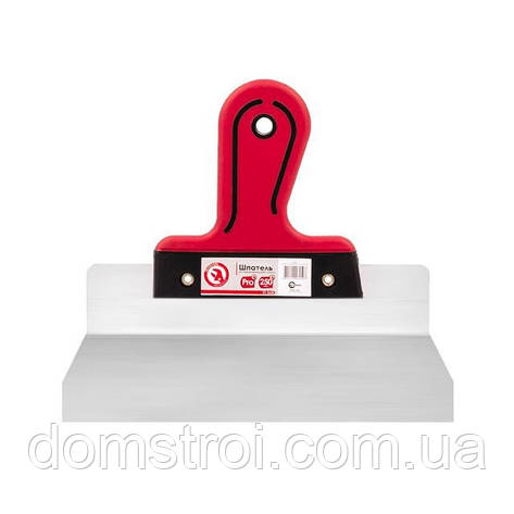 Шпатель фасадний з нержавіючої сталі PROFI INTERTOOL (KT-2625) 250 мм, фото 1