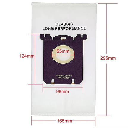 Мішки для бази самоочистки Philips HomeRun Series 2000 XU2000/10 XU2100/20 / Series 3000 XU3000/01 XU3110/02 XU3100/01 3шт, фото 2