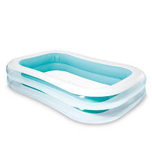 Басейн надувний для дітей Intex 56483 "Сімейний" 262-175-56 см, об'єм: 769л, від 6 років