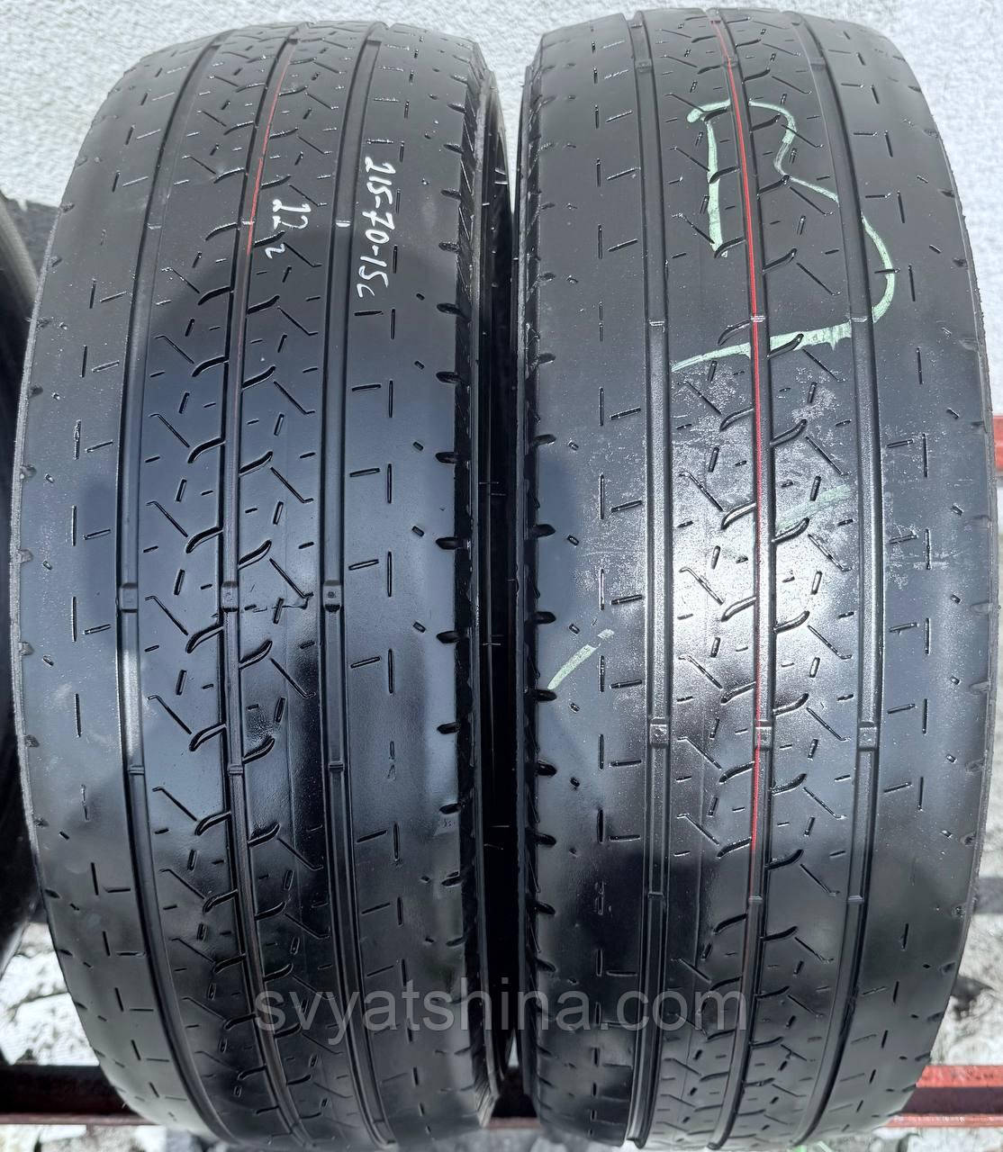 Шини б у 215/70R15C BRIDGESTONE DURAVIS R660 літо