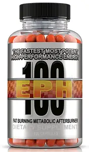 Жироспалювач 100 мг ECA HardRock EPH 100 Fat Burner - 100 капс.