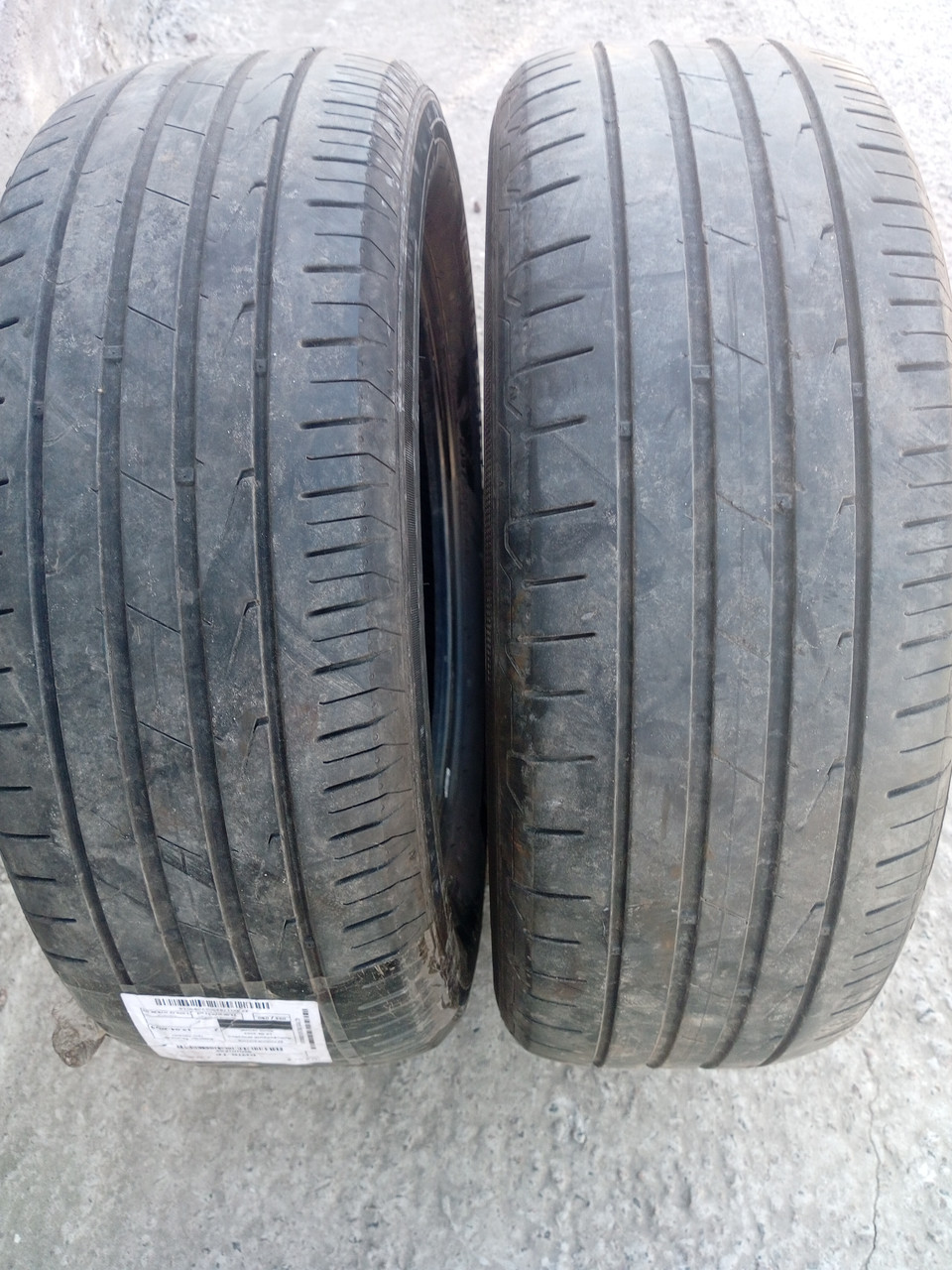 Пара літніх шин 205/60/16, Hankook Ventys Prime 3,з Германії без пробігу по Україні